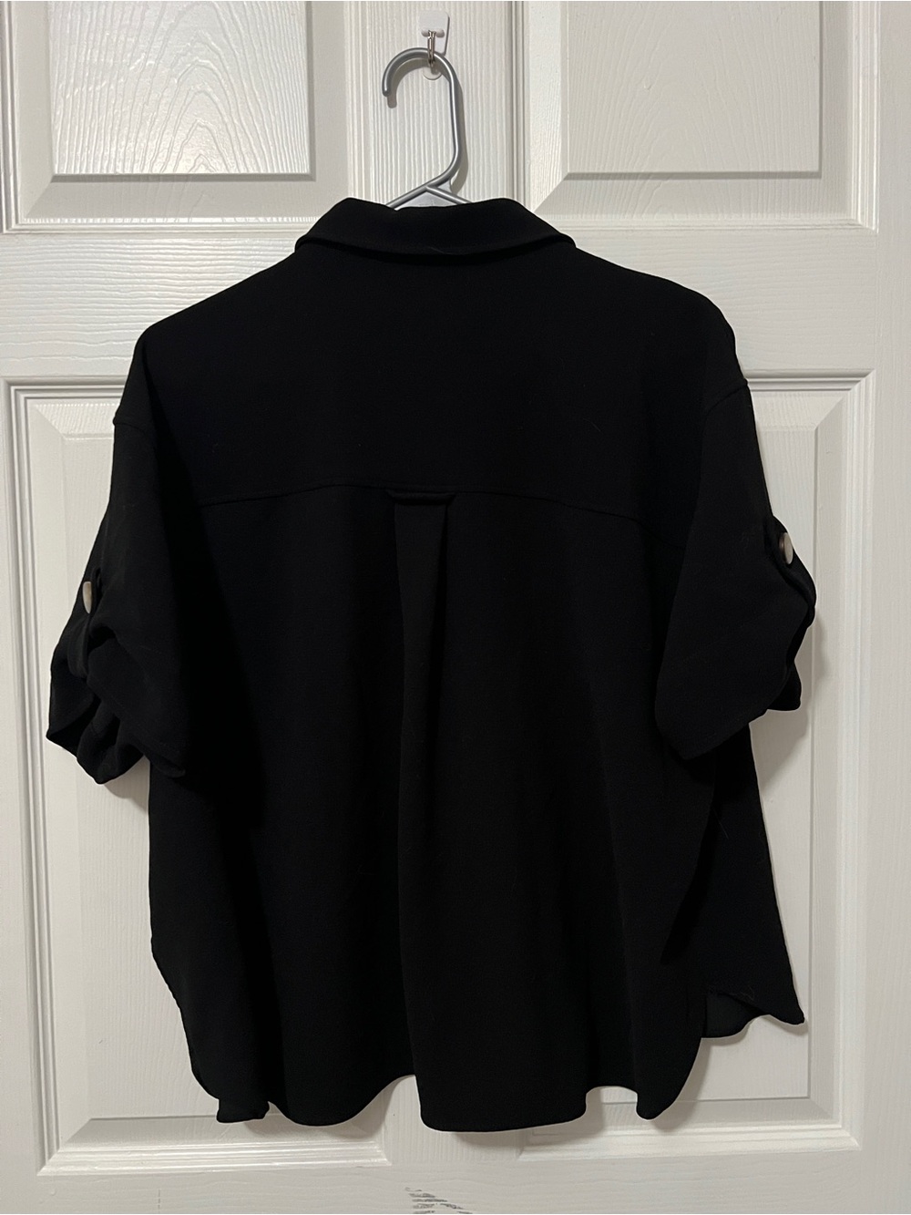 Sezane Laurine Button Down in Black - Picture 3 of 5
